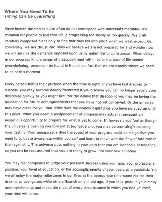 where you need to be, timing can be everything | Art Therapy with Kimberly