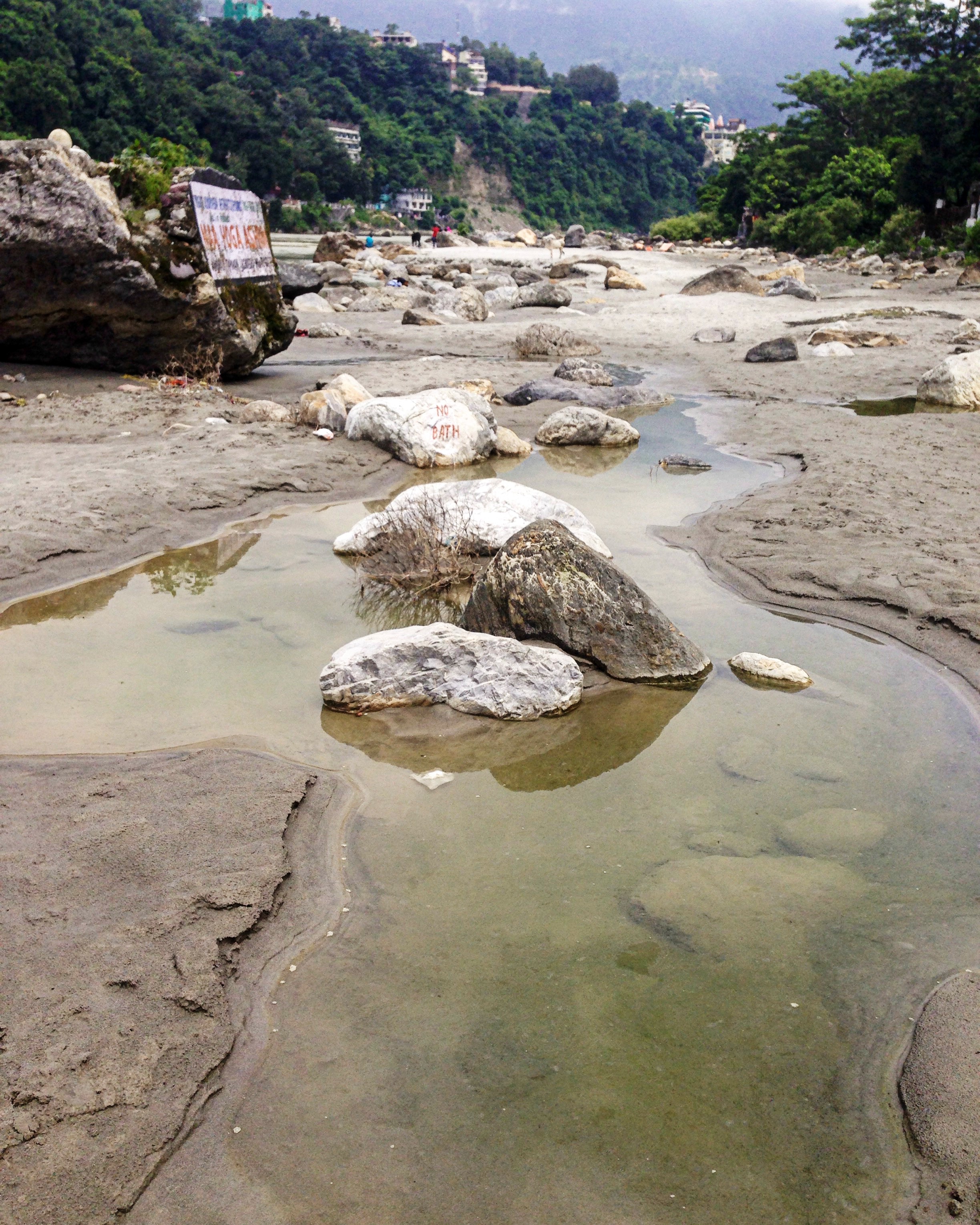 Ganges river, Rishikesh | Kimberly Hetherington | Art Therapy with Kimberly