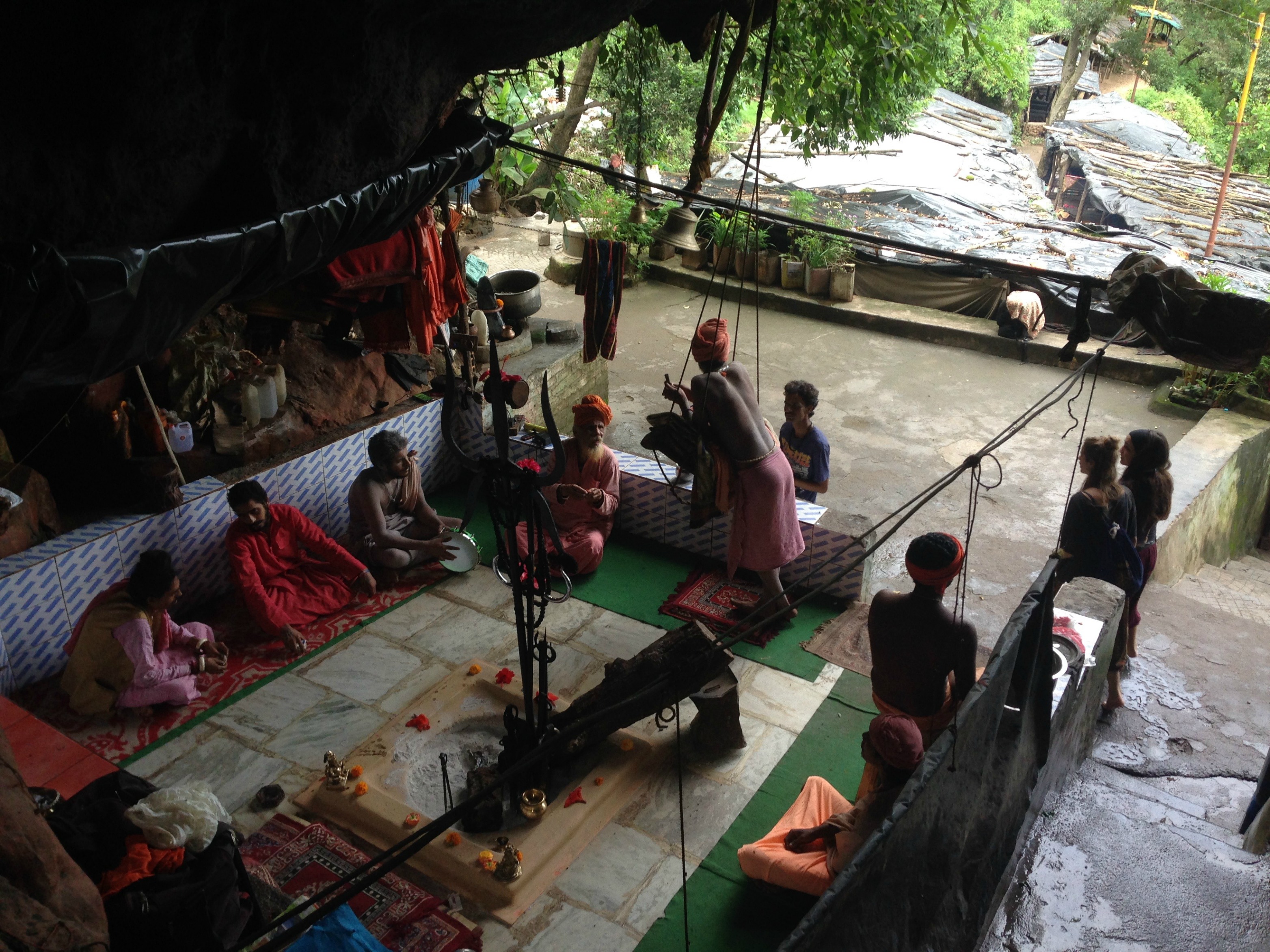 Smoking hash with babas in Rishikesh | Kimberly Hetherington | Art Therapy with Kimberly