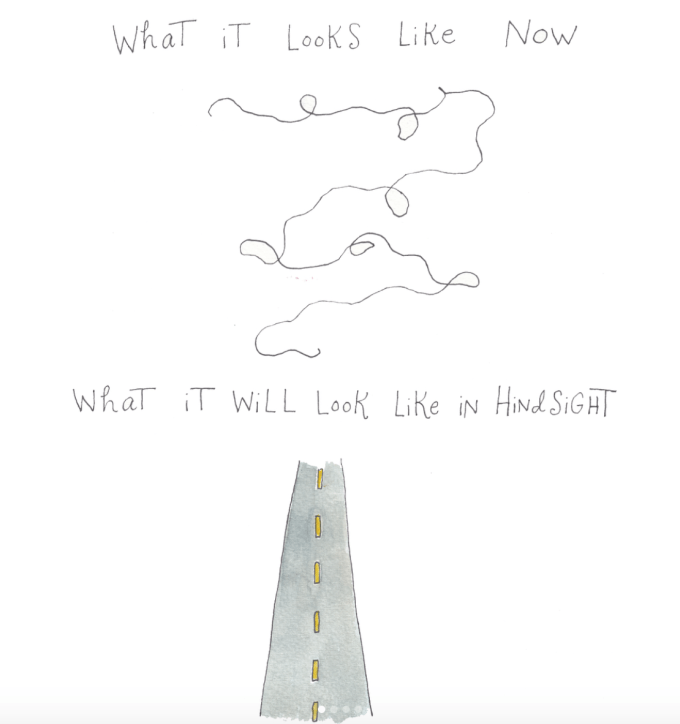 Life is a journey - Mari Andrew | Kimberly Hetherington | Art Therapy with Kimberly