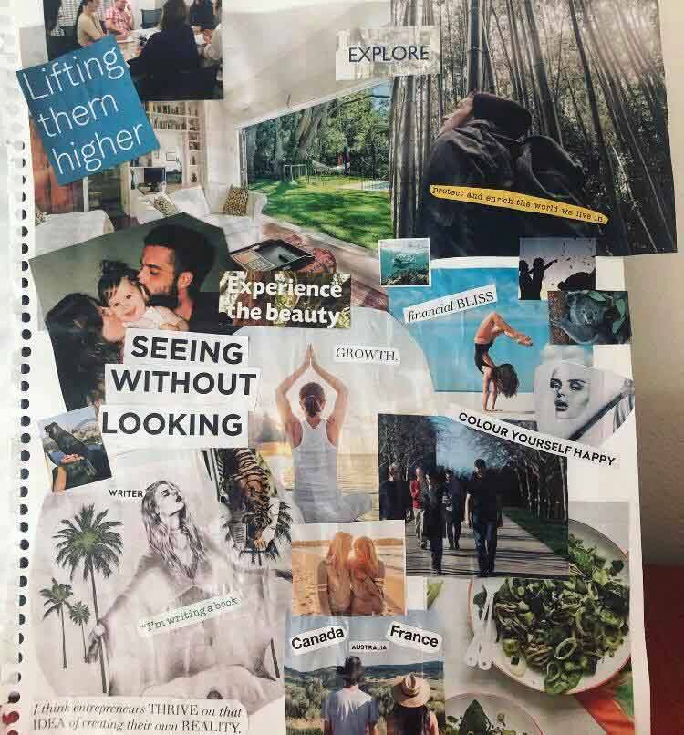 My vision board, 2019 | Life After Elizabeth