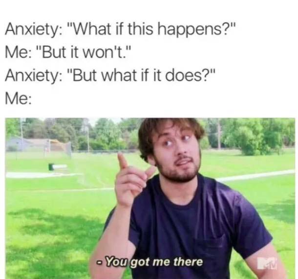 anxiety memes | Life After Elizabeth