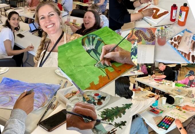 Art Therapy workshops at The North Shore Stroke Recovery Center